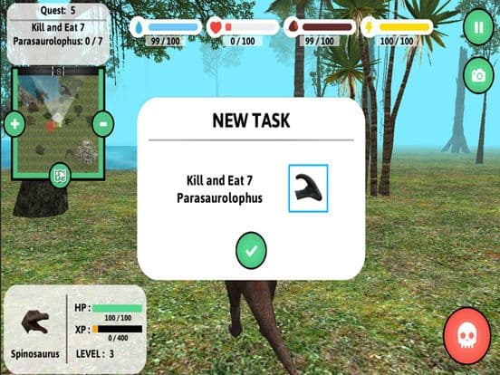 My Spinosaurus Simulator screenshot 4