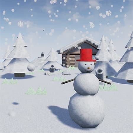 Snowman and Cannons