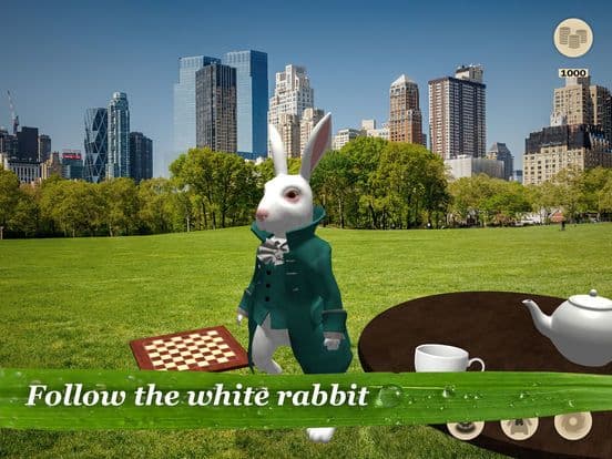 Alice in Wonderland AR quest screenshot 5