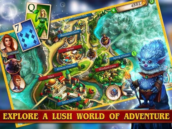 TriPeaks Solitaire Cards Queen screenshot 4