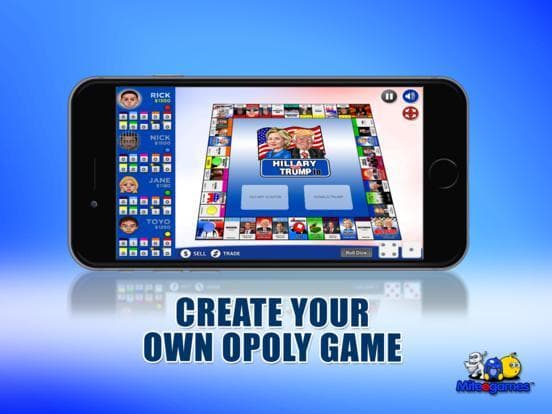 Hillary vs Trump io (opoly)