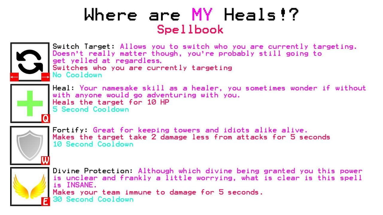 Where are MY heals!? screenshot 3