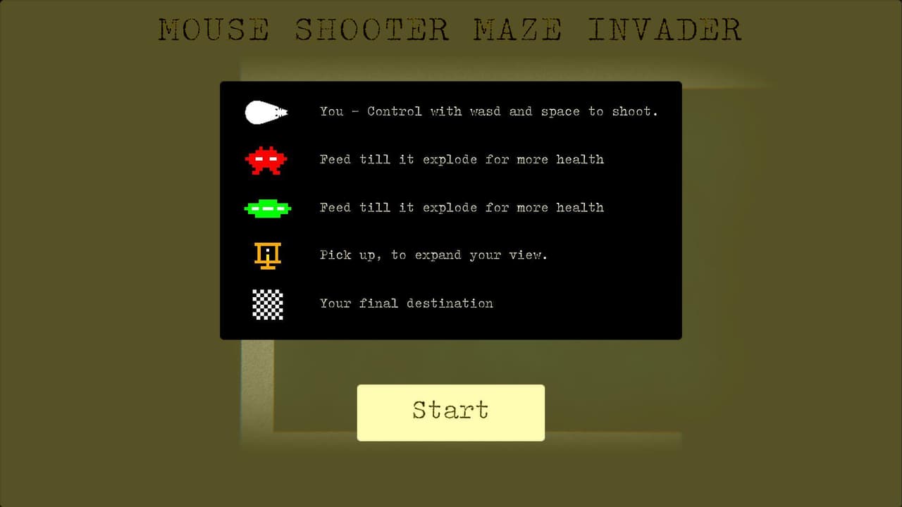 Mouse Shooter Maze Invader.. Aka, Throw the cheese. screenshot 2