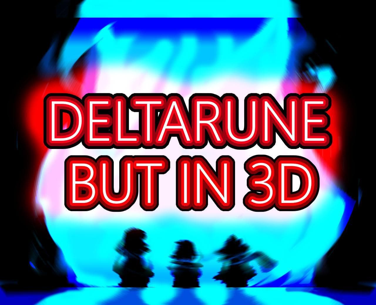 Deltarune hometown but in 3D