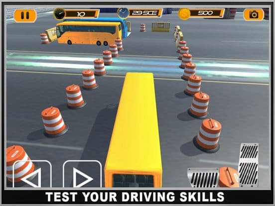 School Bus Driving Skill screenshot 3