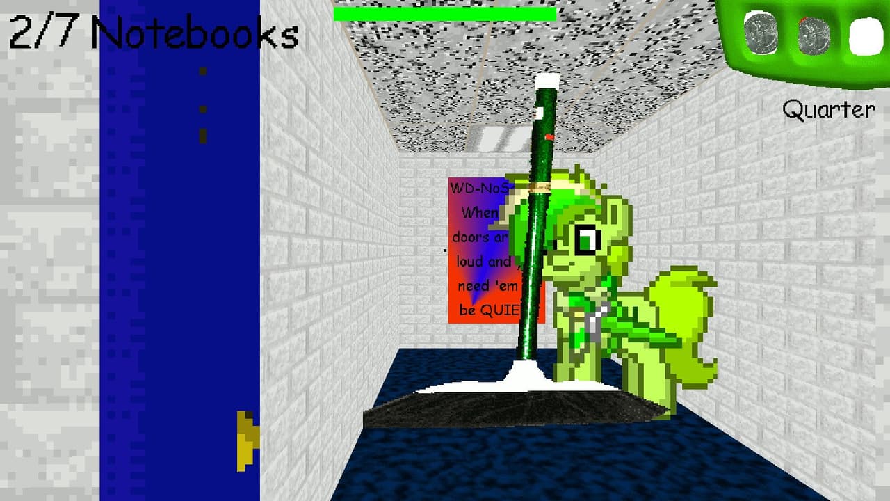 Baldi loves My little pony screenshot 4