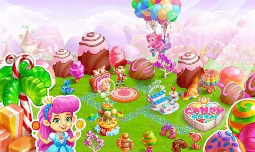Sweet Candy Farm with magic Bubbles and Puzzles screenshot 6