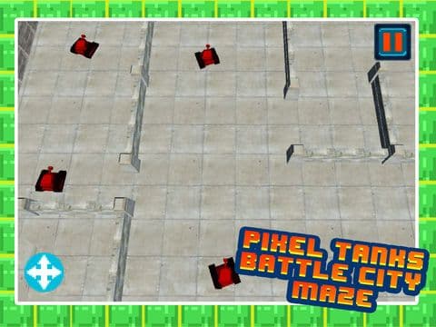 Pixel Tanks - Battle City Maze screenshot 2