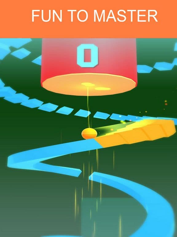 Spiral Jumping Bounce Ball screenshot 2