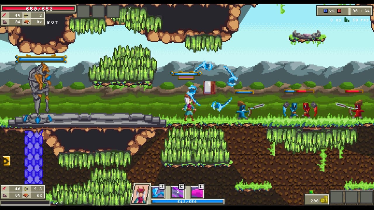 League of Pixels - 2D MOBA screenshot 2
