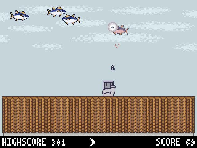 Flying Kuromaguro screenshot 3