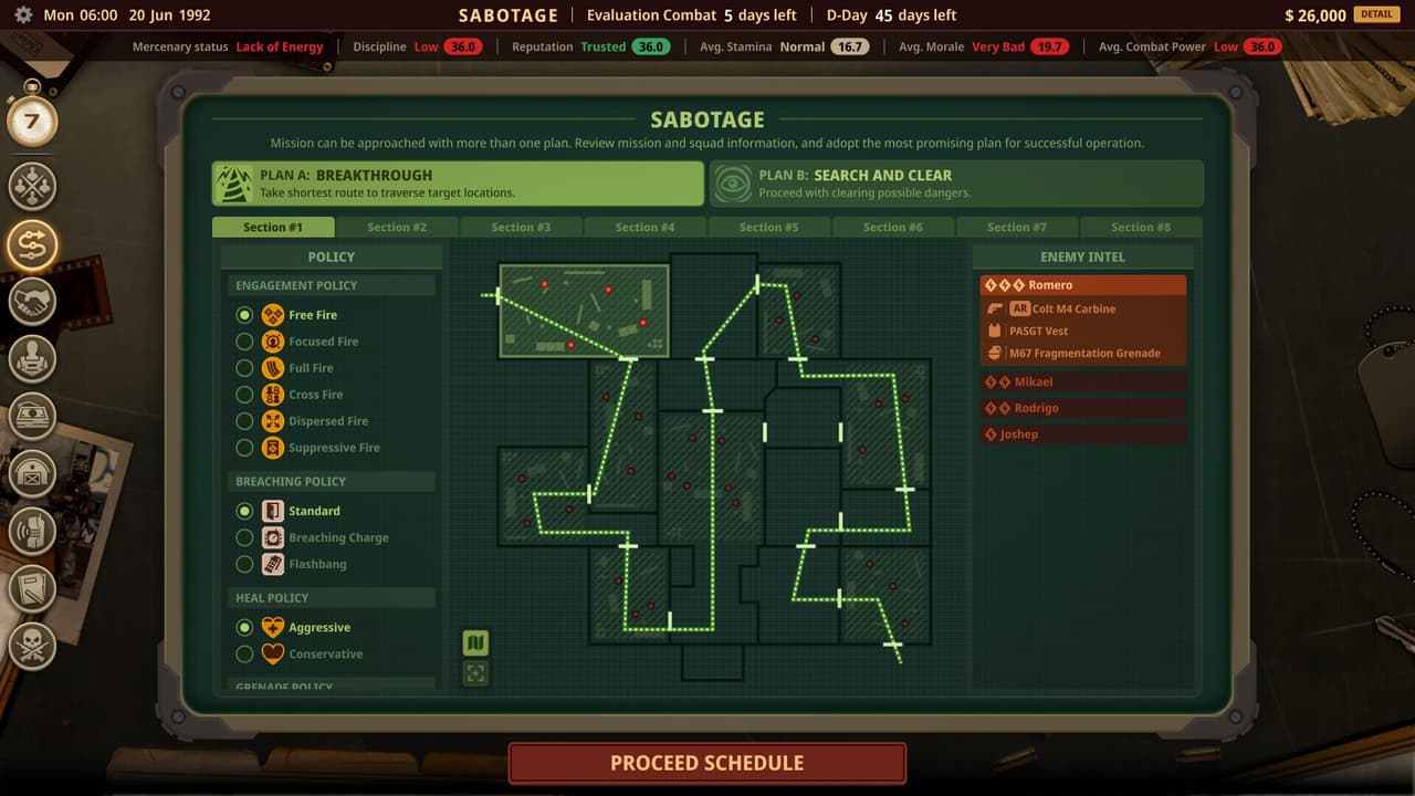 Private Military Manager: Prologue screenshot 2