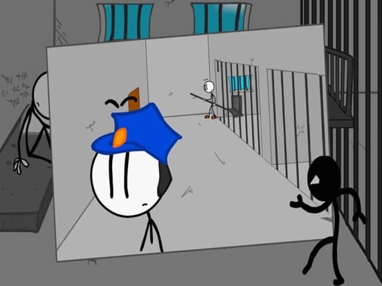 Stickman Prison Escape Sim screenshot 5