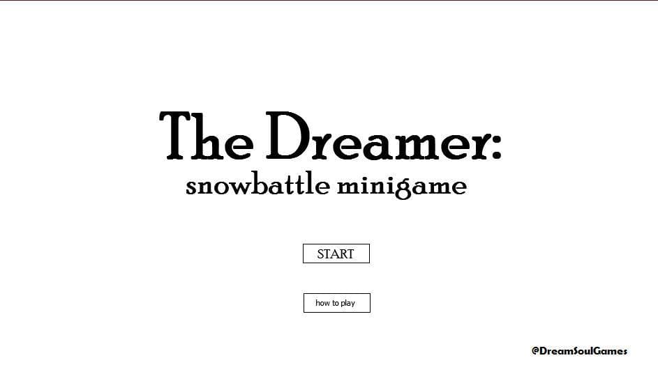 The Dreamer: Snowbattle minigame screenshot 3