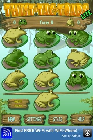 Twist Tac Toads Lite screenshot 3