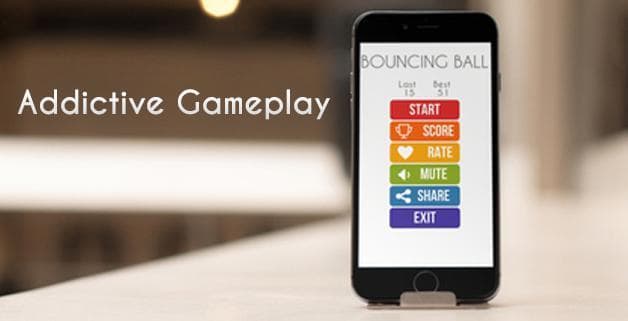 Bouncing Ball - A simple, addictive arcade game screenshot 4
