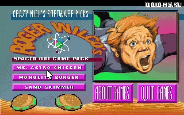 Crazy Nicks Software Picks: Roger Wilcos Spaced Out Game Pack screenshot 2