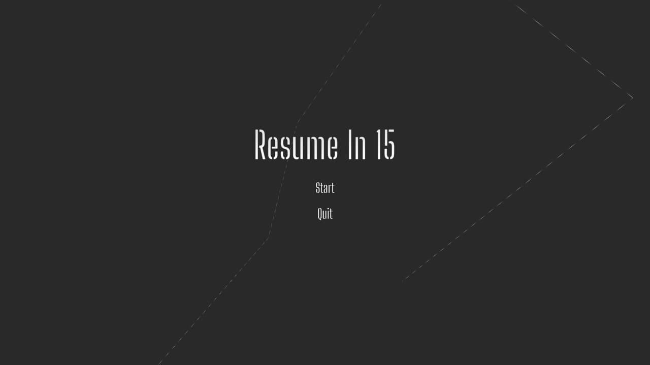 Resume In 15 screenshot 2