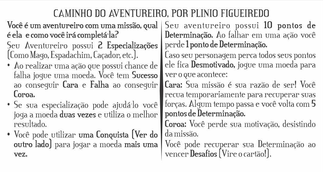 Caminho do aventureiro