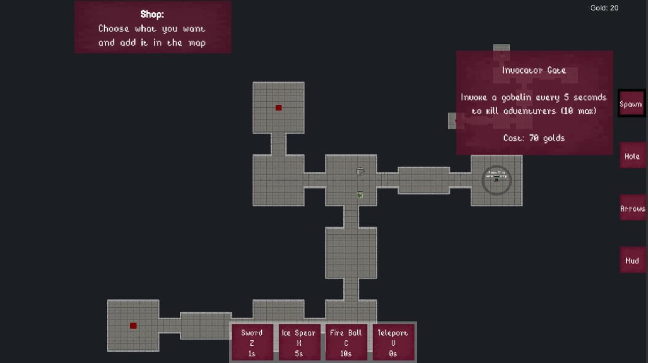 Dungeon Master (itch) (Zirk, SkyCobra) screenshot 2
