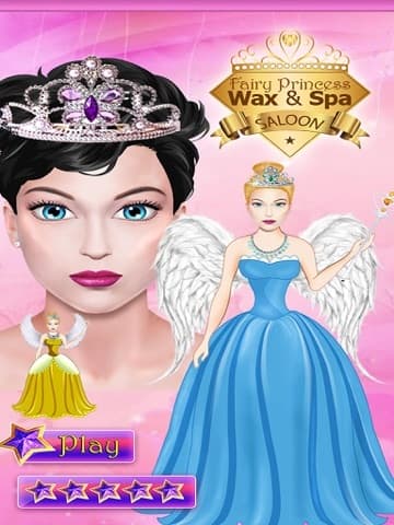 Fairy Princess Wax Salon & Spa - Make-up & Makeover Game for Girls screenshot 2