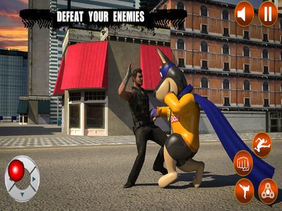 Flying Dog Hero Crime City screenshot 5