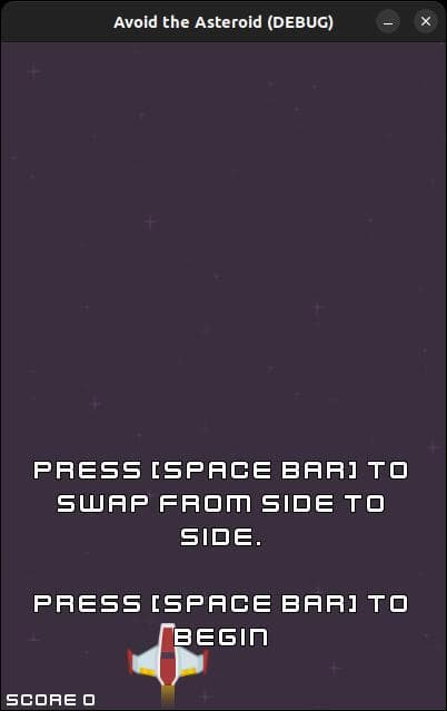 Avoid the Asteroid screenshot 2