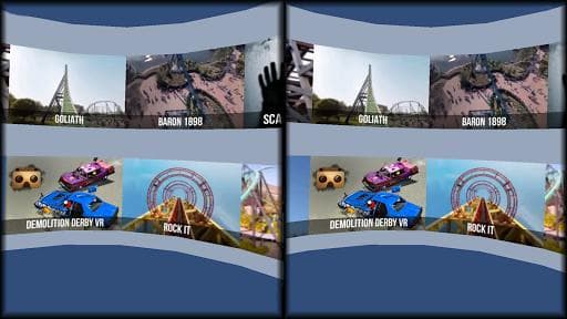 VR Thrills: Roller Coaster 360 (Google Cardboard) screenshot 5