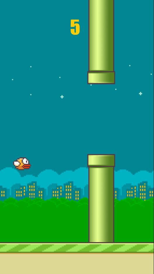 Flappy Bird (itch) (WhyLime_1) screenshot 3