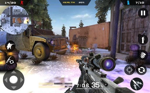 Winter Mountain Sniper - Modern Shooter Combat screenshot 5
