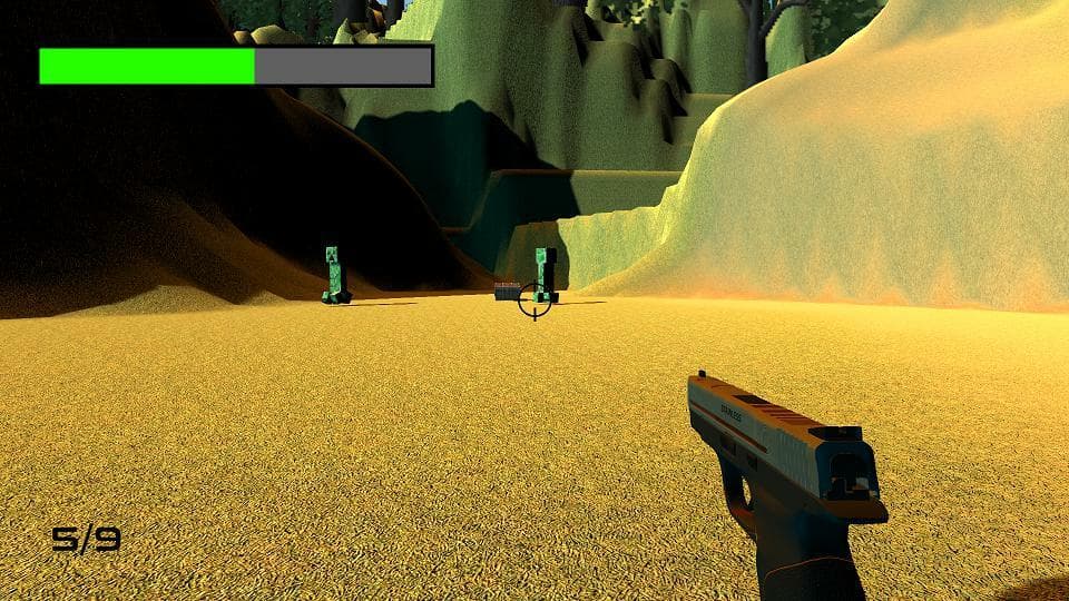 Crazy Creeper Shooter