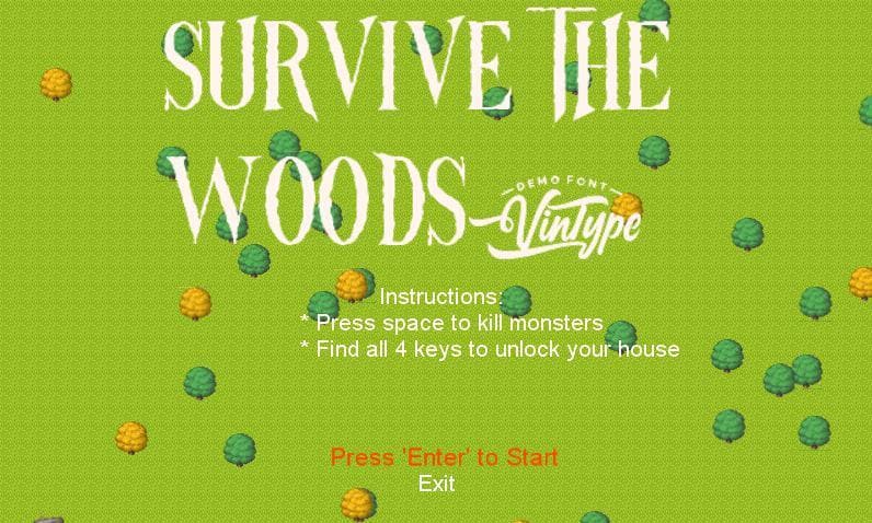 Survive The Woods
