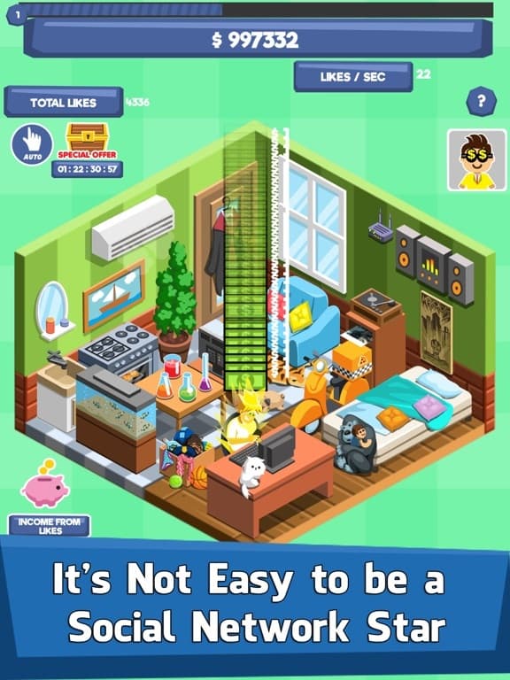 Social Tycoon - Idle Clicker screenshot 2