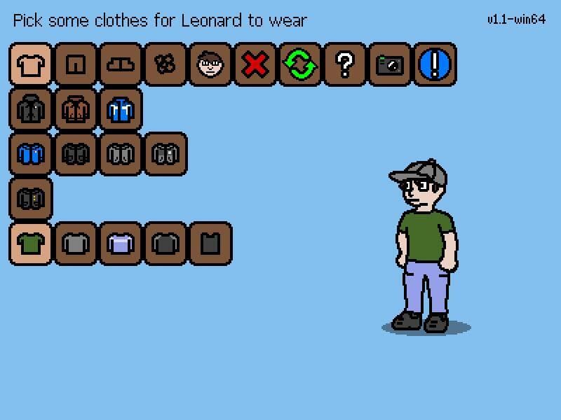 Leonard Dressup
