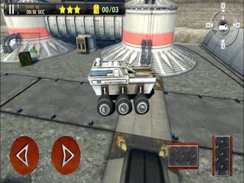 3D Moon Base Parking - Realistic Lunar Rover Space Simulator Games screenshot 2