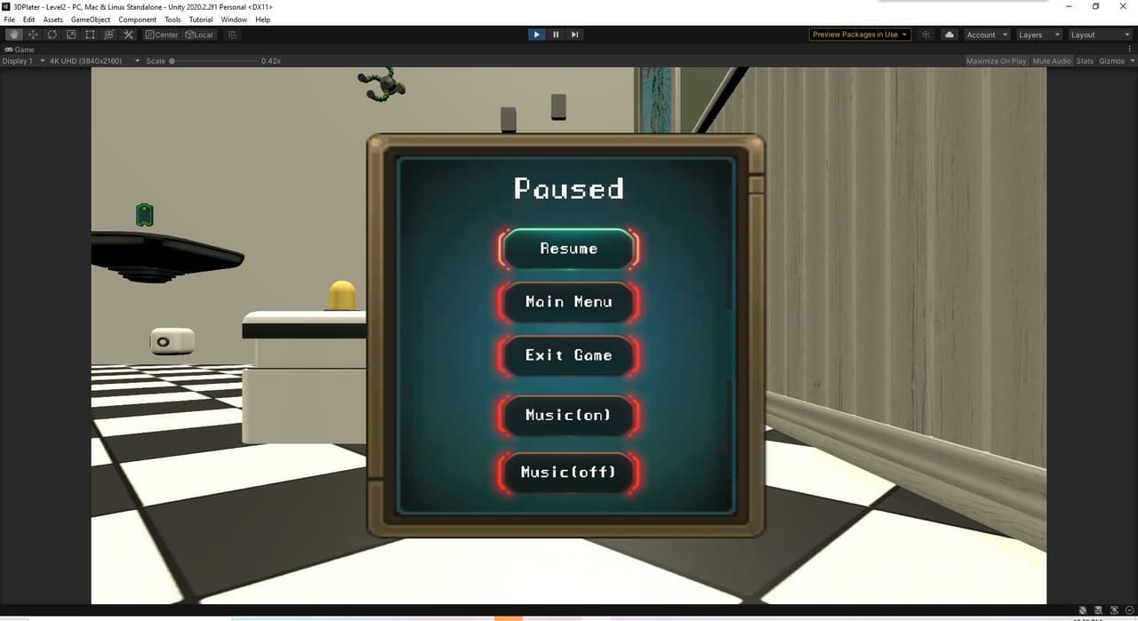 my3Dplatformer screenshot 2