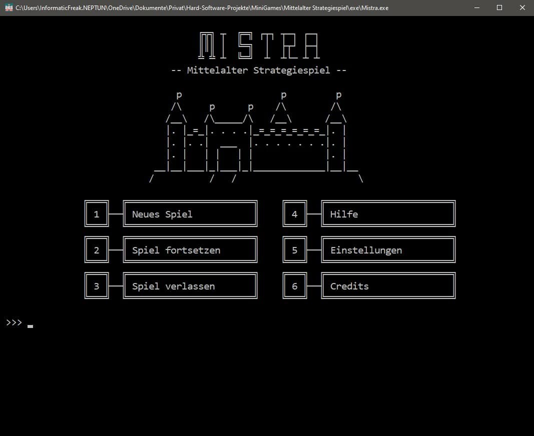 Mistra screenshot 2