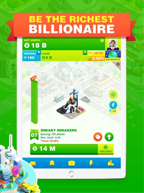 Billionaire 2: Money Tycoon screenshot 2