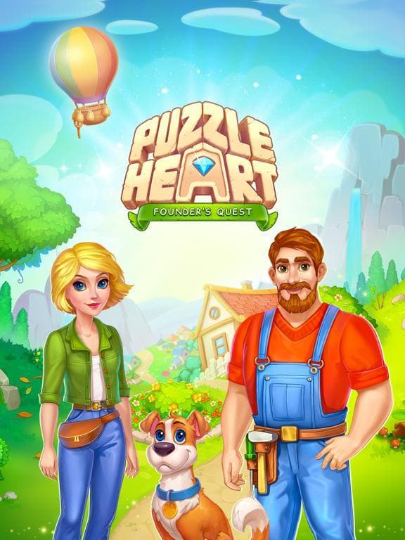 Puzzle Heart Match-3 Adventure screenshot 6