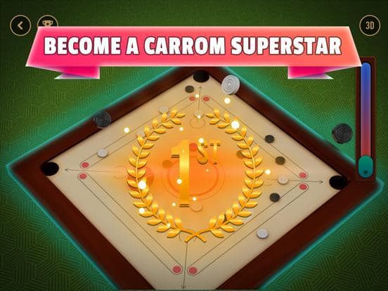 Carrom 3D SuperStar screenshot 6