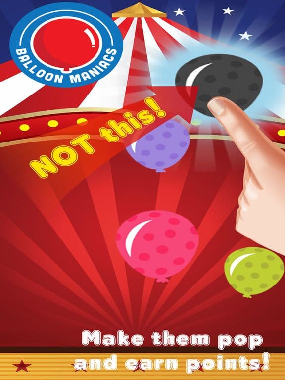 Balloon maniacs touch screenshot 2