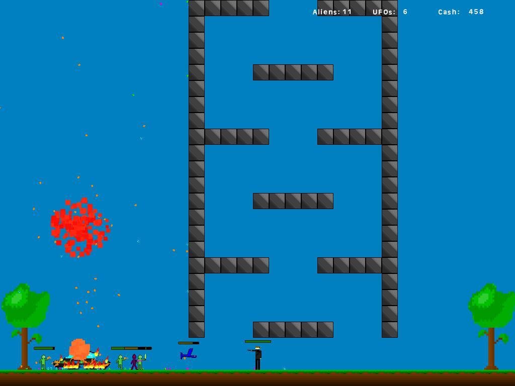 Alien Invasion (itch) (Grandma_Inferno) screenshot 2