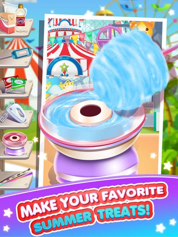Fair Food Candy Maker Salon - Fun Cake Food Making & Cooking Kids Games for Boys Girls screenshot 3