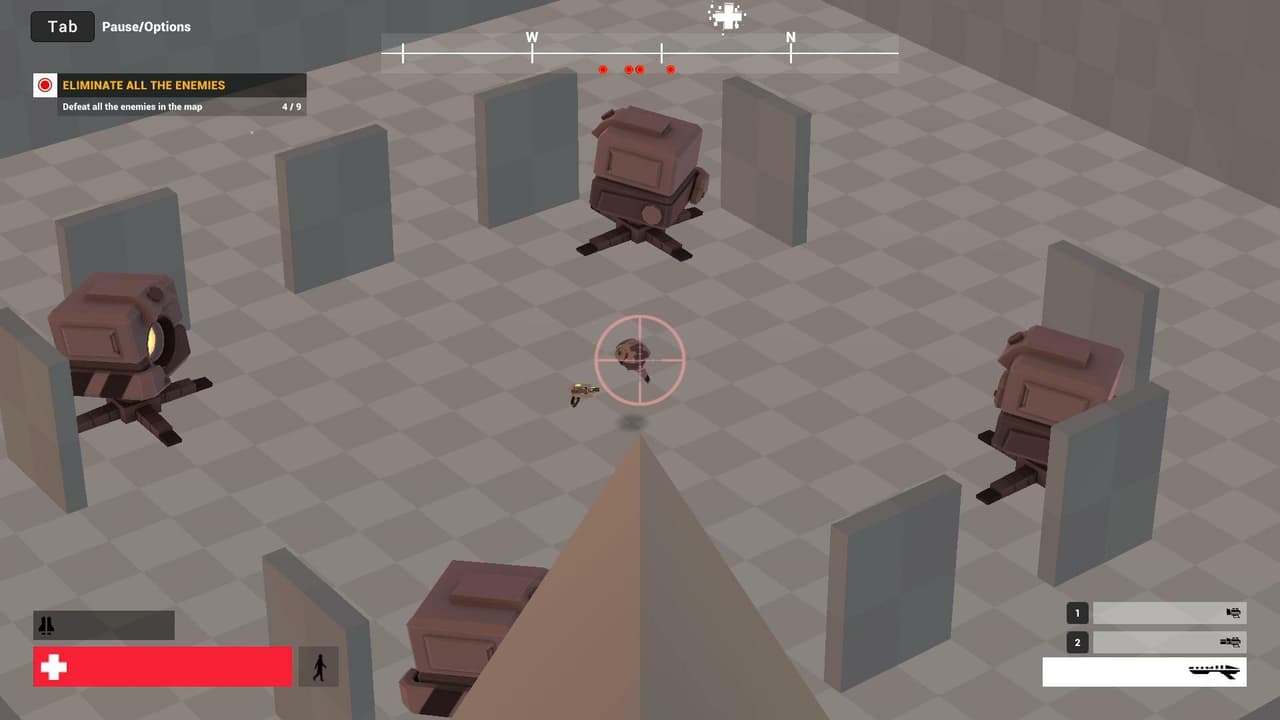 FPS Microgame - Speedrun Edition screenshot 2