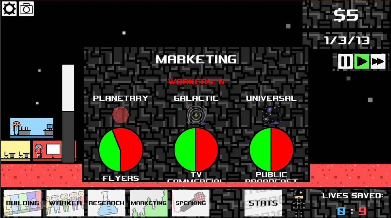 Space Prevention Force Demo screenshot 3