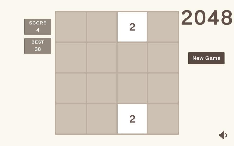 2048 clone (francispasive) screenshot 2
