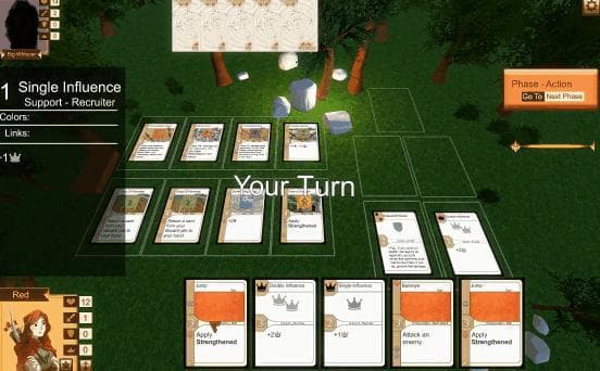 Befabled | A Visual Novel Deckbuilder screenshot 2