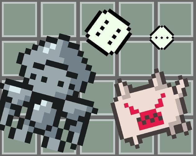 Dice Knight (Charred Axolotl)