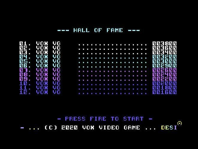 Goldrake Vs Vega - C64 screenshot 6