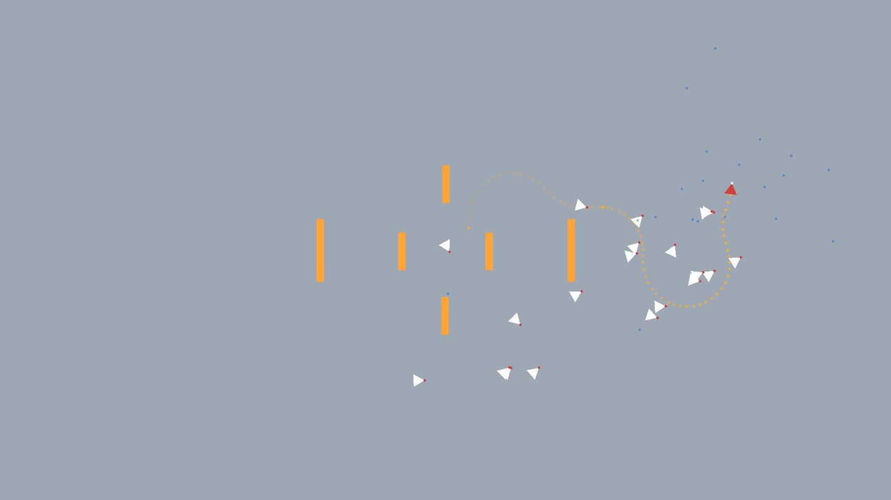 Boid Demo with Obstacles